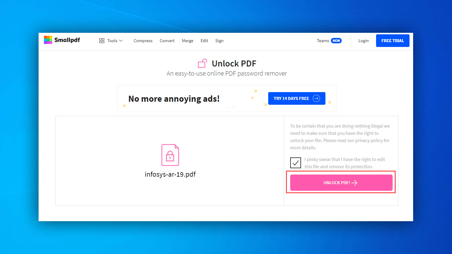 unlock pdf