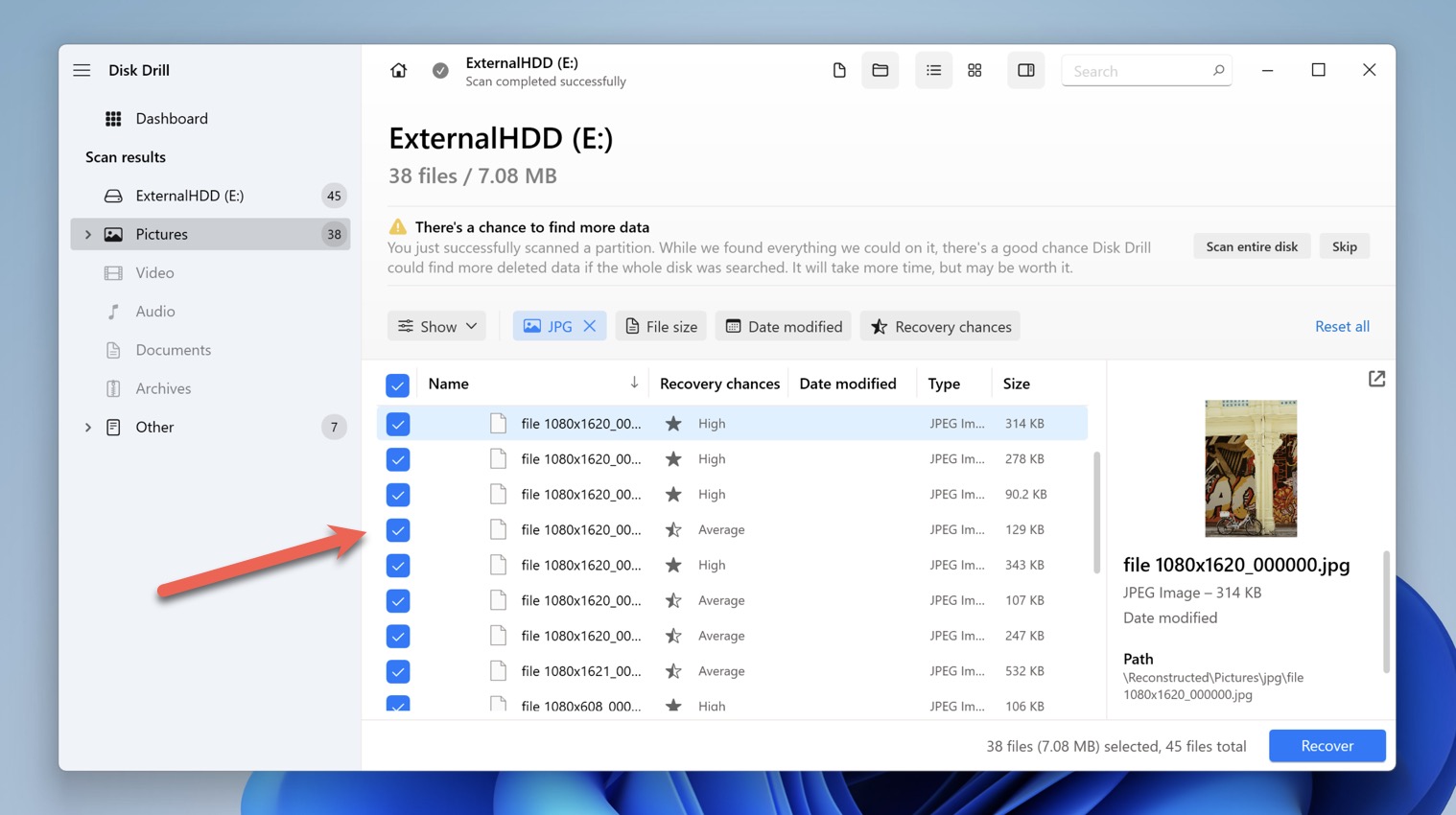 recover files from external hard drive with disk drill