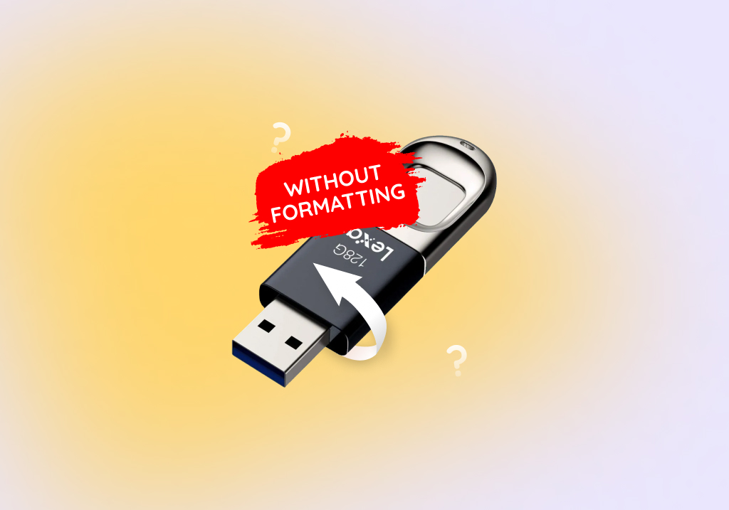 Fix a Corrupted Flash Drive Without Formatting